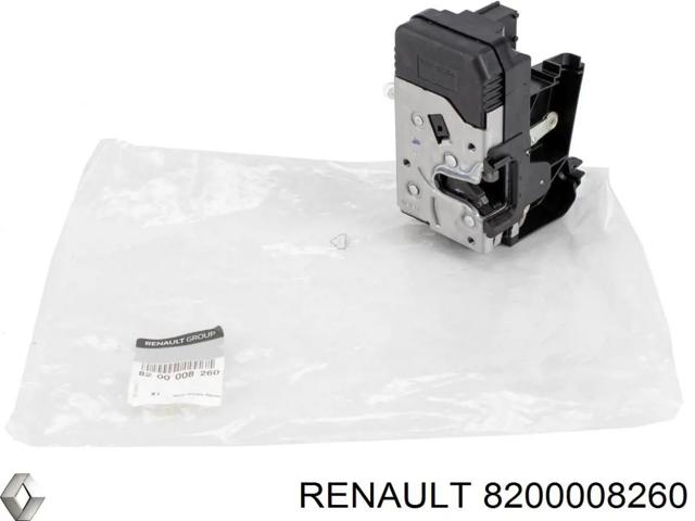 Замок передней левой двери 8200008260 RENAULT