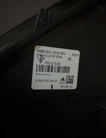 PORSCHE 95B941010AR в наличии Черновцы