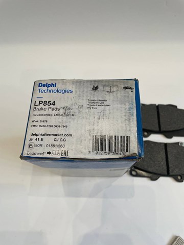 DELPHI LP854 Передние тормозные колодки в наличии Кривой Рог