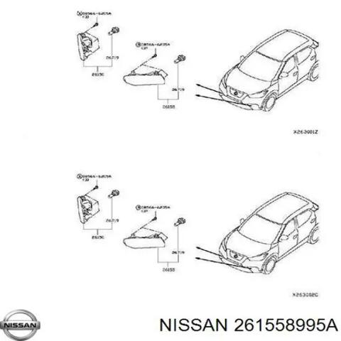 Туманка левая Nissan Versa NOTE