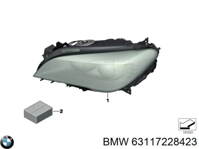 63117228423 Левая фара купить Николаев
