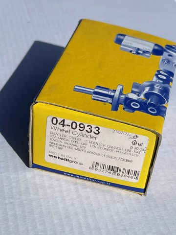 METELLI 040933 Цилиндр тормозной колесный рабочий задний в наличии Ровно