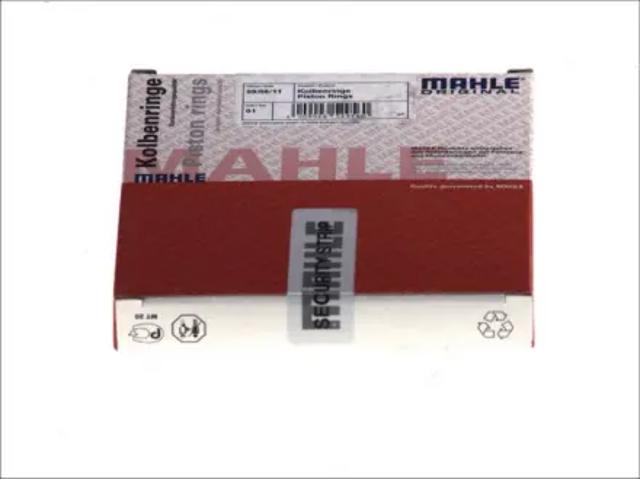 Комплект поршневых колец на 1 цилиндр, STD 02182N0 MAHLE