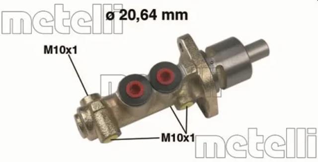 Цилиндр главный тормоза (гидротормозов) 050149 METELLI