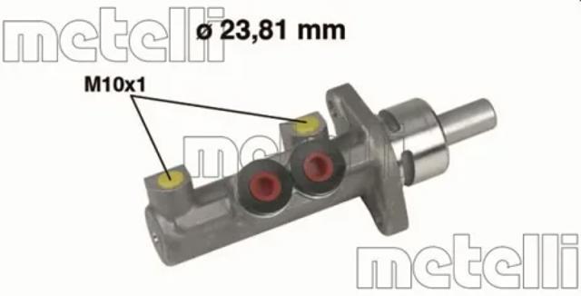 Цилиндр главный тормоза (гидротормозов) 050412 METELLI