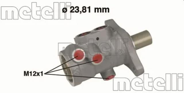 Цилиндр главный тормоза (гидротормозов) 050556 METELLI