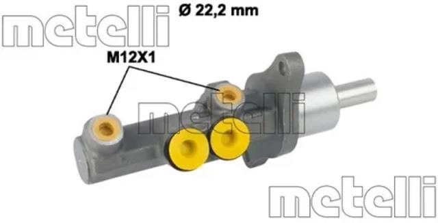 Цилиндр тормозной, главный 050720 METELLI