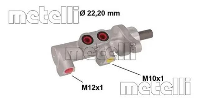 Цилиндр тормозной, главный 050847 METELLI