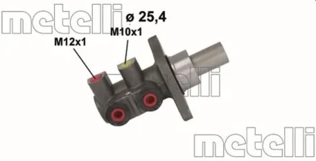 Цилиндр главный тормоза (гидротормозов) 051129 METELLI