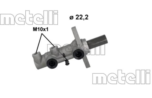 Цилиндр тормозной, главный 051208 METELLI