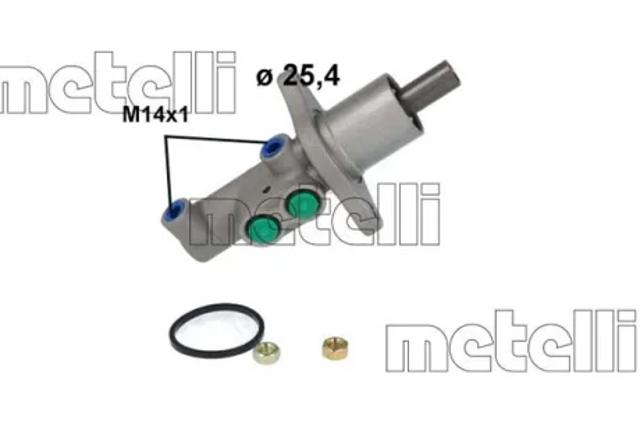 Цилиндр тормозной, главный 051243 METELLI