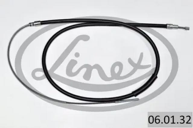 Трос ручного тормоза задний 060132 LINEX