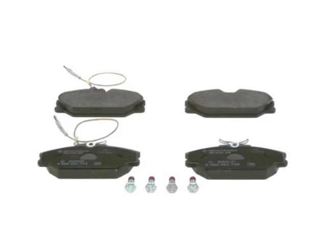 Колодки тормозные передние дисковые 0986461765 BOSCH
