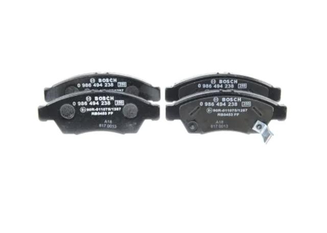 Передние тормозные колодки 0986494238 BOSCH