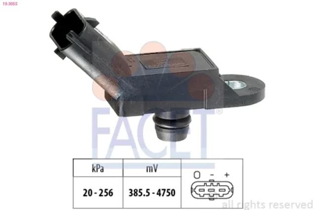 Датчик наддува 103055 FACET