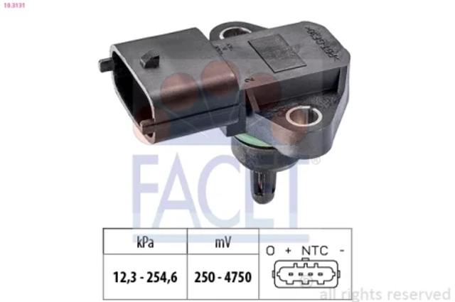 Датчик давления наддува турбины 103131 FACET