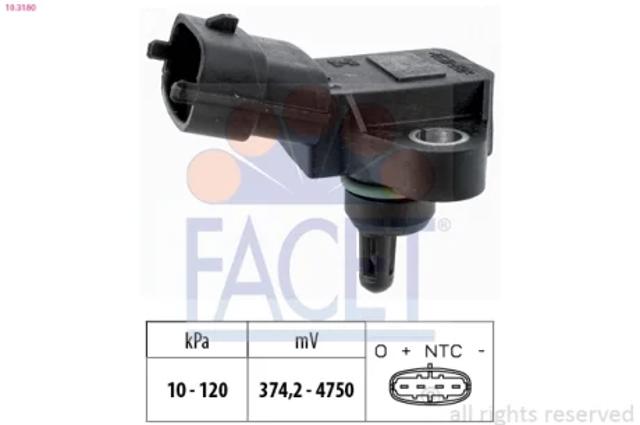 Датчик абсолютного давления в коллекторе 103180 FACET