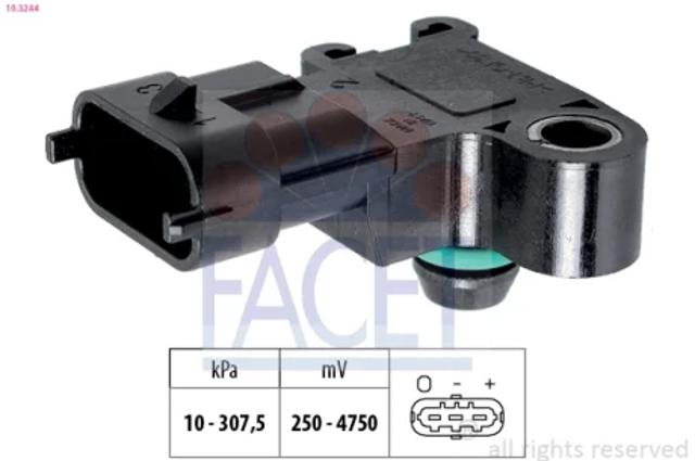 Датчик наддува 103244 FACET