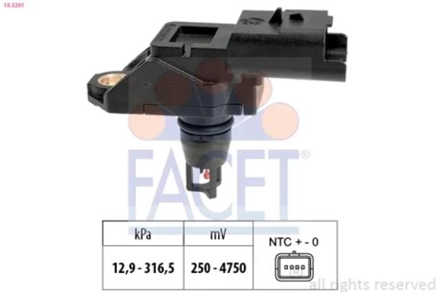 Датчик MAP 103261 FACET