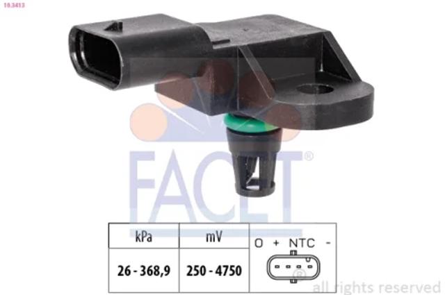 Датчик температуры наддува 103413 FACET