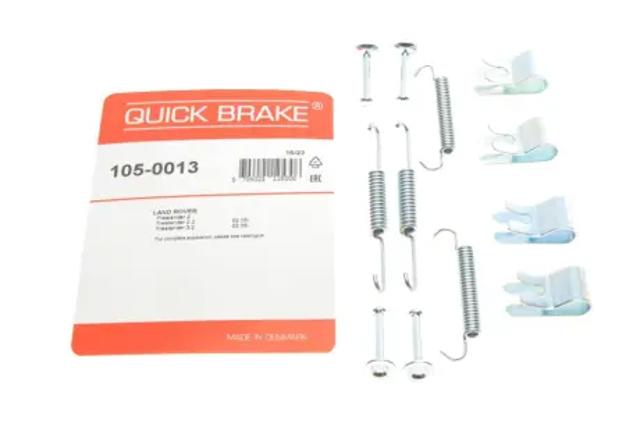 Монтажный комплект задних барабанных колодок 1050013 QUICK BRAKE