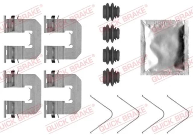 Комплект пружинок крепления задних дисковых колодок 1090068 QUICK BRAKE