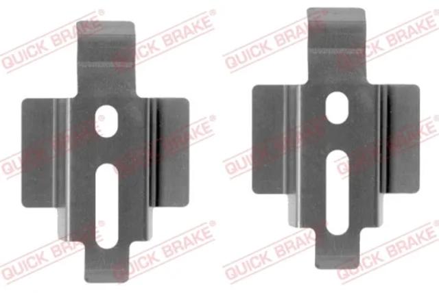 Комплект пружинок крепления задних дисковых колодок 1091154 QUICK BRAKE