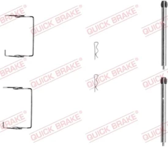 Комплект пружинок крепления дисковых колодок задних 1091267 QUICK BRAKE