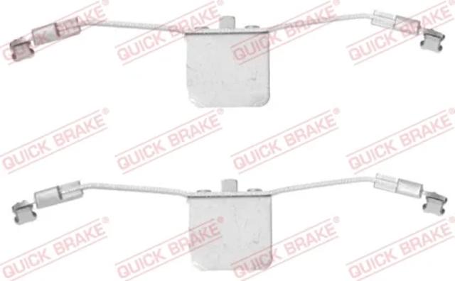 Пружинная защелка суппорта 1091641 QUICK BRAKE