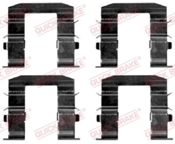 Комплект пружинок крепления дисковых колодок задних 1091665 QUICK BRAKE
