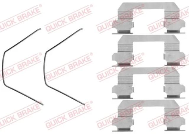 Ремкомплект тормозных колодок 1091789 QUICK BRAKE