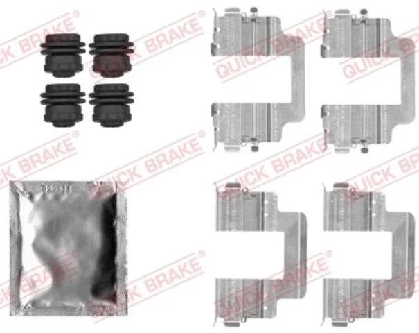 Комплект пружинок крепления задних дисковых колодок 1091822 QUICK BRAKE