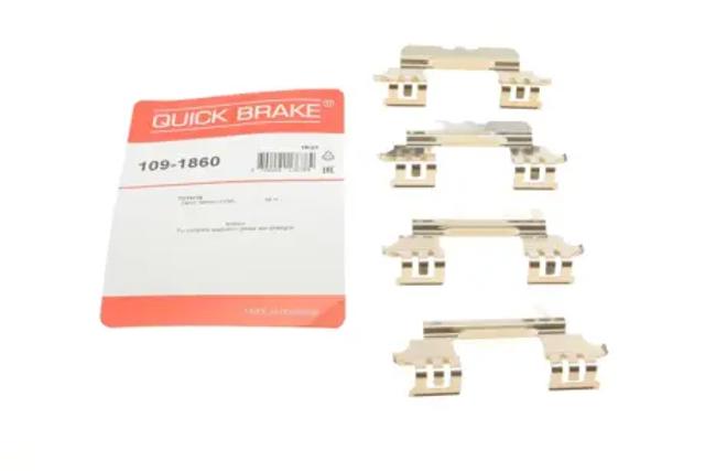 Комплект пружинок крепления дисковых передних колодок 1091860 QUICK BRAKE