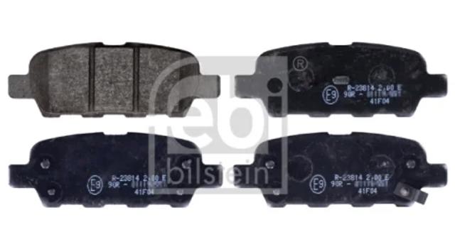 Колодки дисковые  116198 FEBI