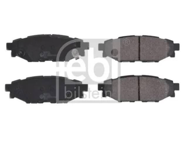 Колодки тормозные задние, дисковые 116274 FEBI