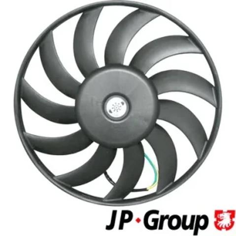 Вентилятор/крыльчатка радиатора охлаждения, левый 1199102900 JP GROUP