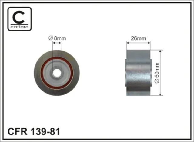 Ролик паразитный 13981 CAFFARO