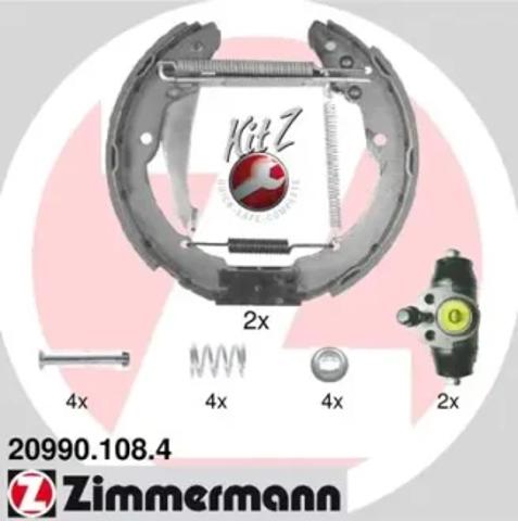 Тормоза в сборе 209901084 ZIMMERMANN
