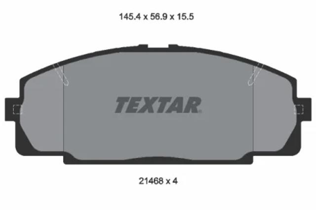 Тормозные колодки 2146801 TEXTAR