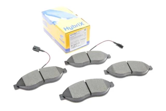 Колодки тормозные передние дисковые 2207081 METELLI