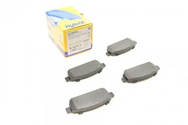 Колодки тормозные задние, дисковые 2208400 METELLI