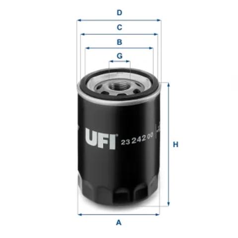 Фильтр масла 2324200 UFI