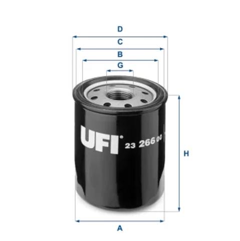 Масляный фильтр двигателя 2326600 UFI