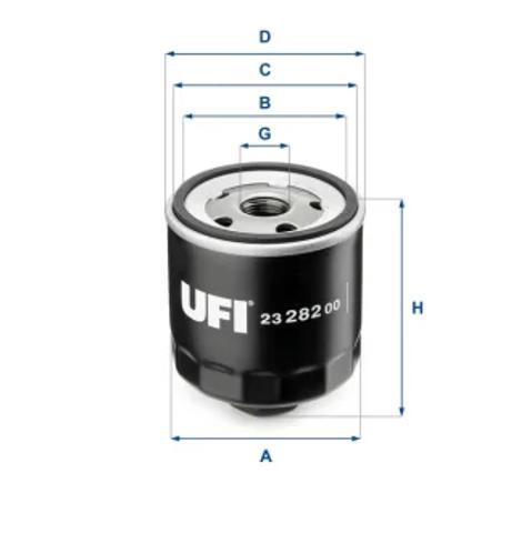 Фильтр масла 2328200 UFI