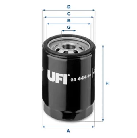 Маслофильтр 2344400 UFI