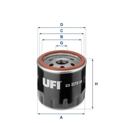 Фильтр масла 2357500 UFI