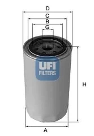 Маслофильтр 2359100 UFI