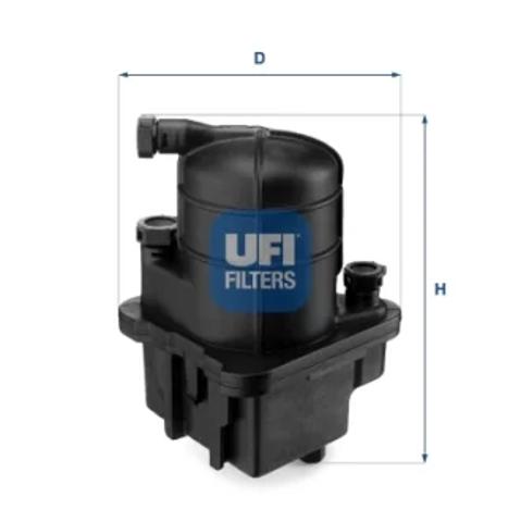 Топливный фильтр 2408800 UFI