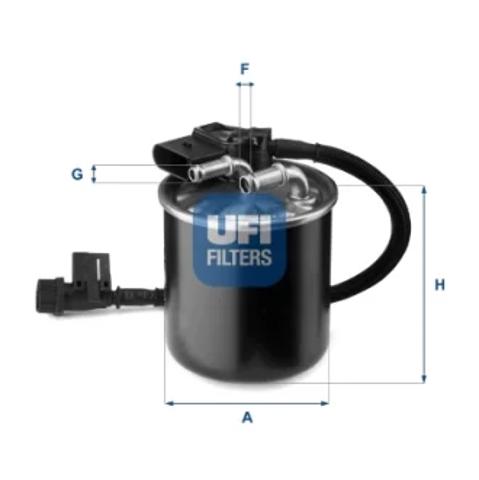 UFI 2414900 Фильтр топливный в наличии Чернигов
