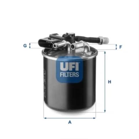 Фильтр топливный 2415100 UFI